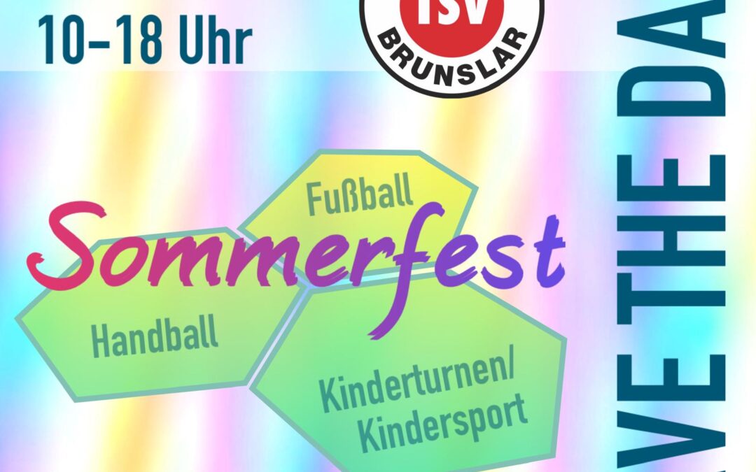 Sommerfest 2026 – Save the Date