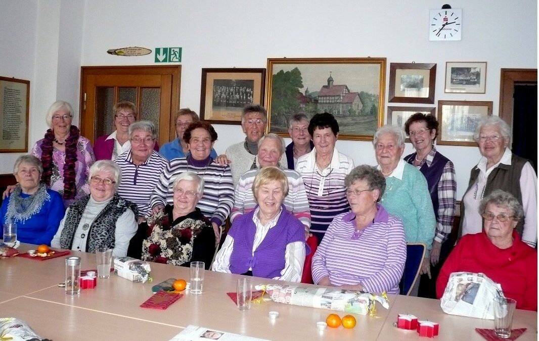 Weihnachtsfeier unserer Gymnastik-Seniorinnen