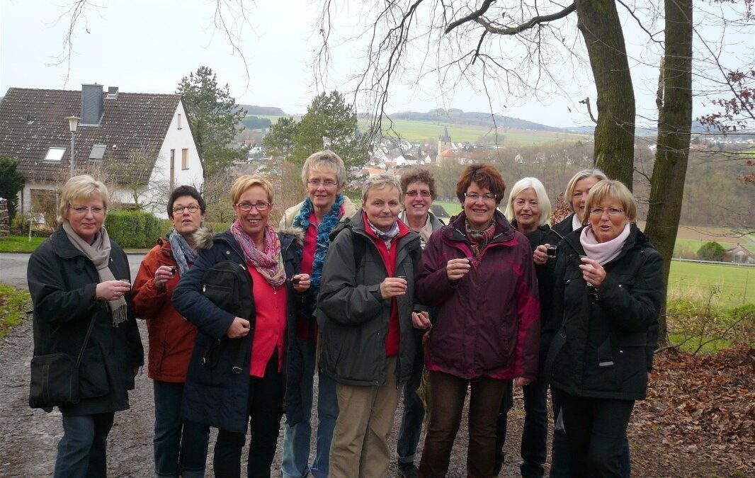 Neujahrswanderung unserer Gymnastik-Damen