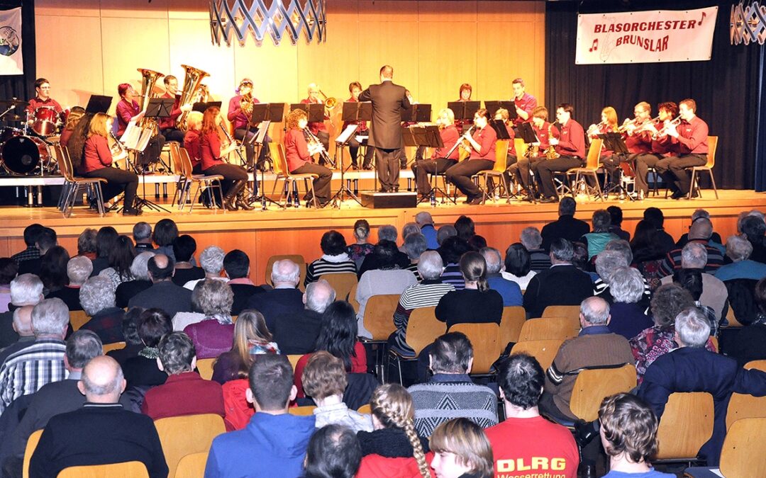 Blasorchester gab Benefizkonzert in Gudensberg