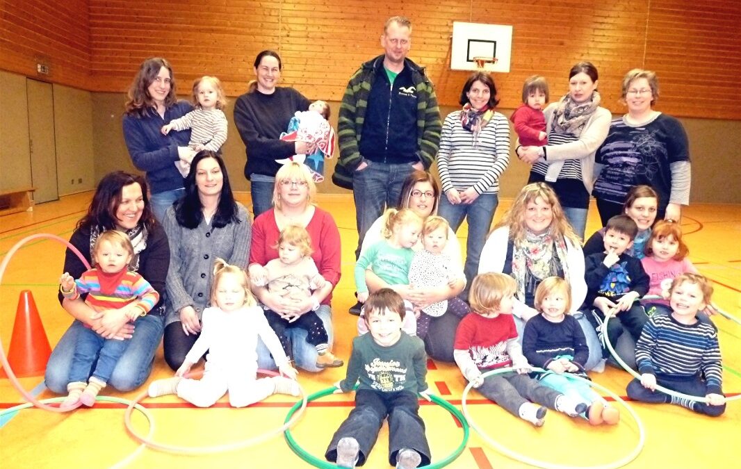 unser Eltern-und Kind-Turnen boomt