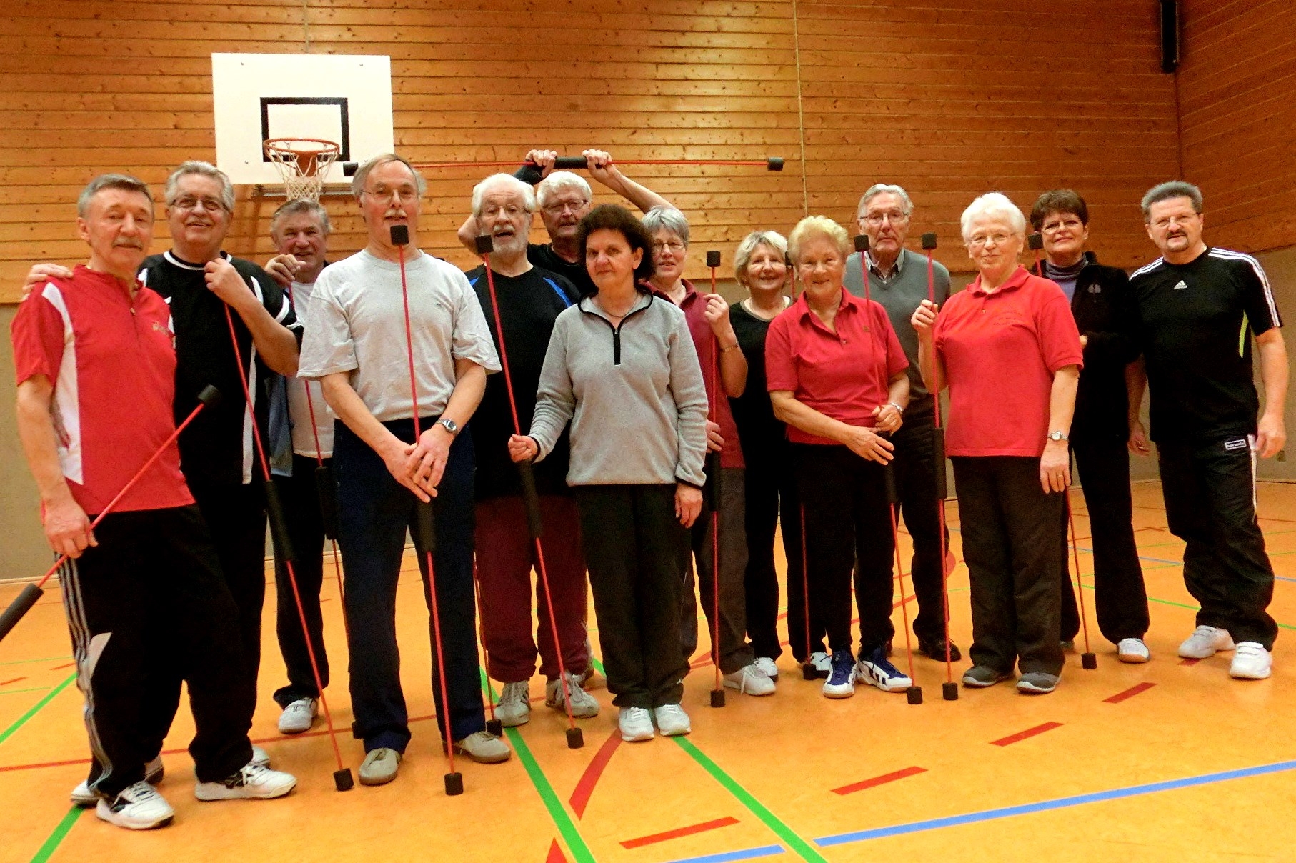Schöne erste Trainingsstunde am 16.Januar 2014