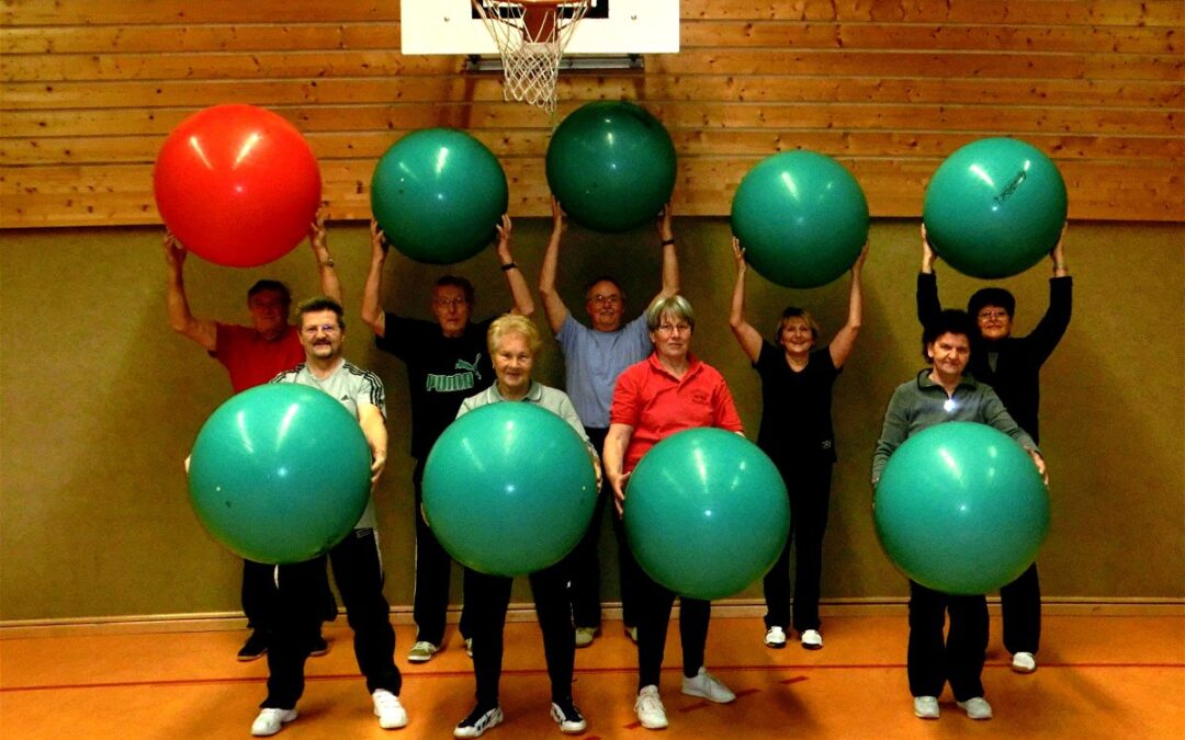 Trainingsmöglichkeiten mit Gymnastikbällen