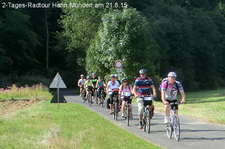 Jedermannsportler radelten