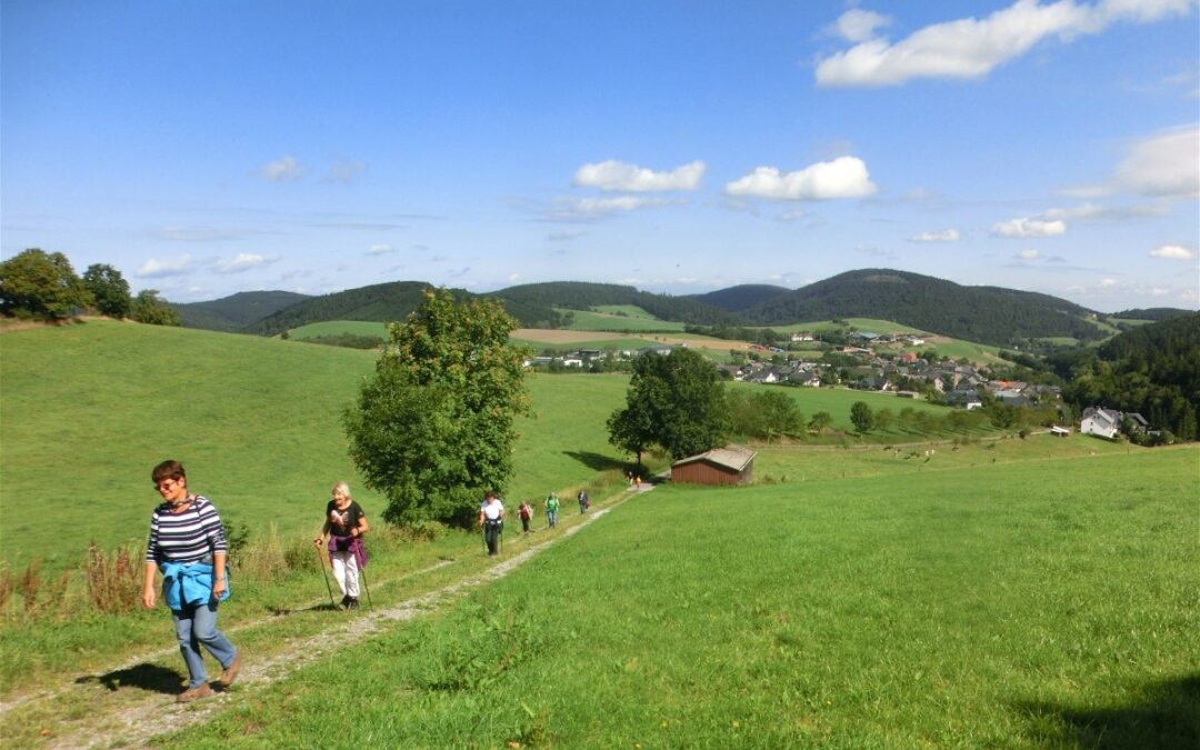 Jedermannsportler wanderten