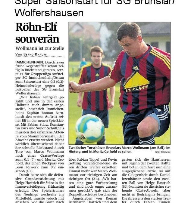 Guter Start in die neue Serie