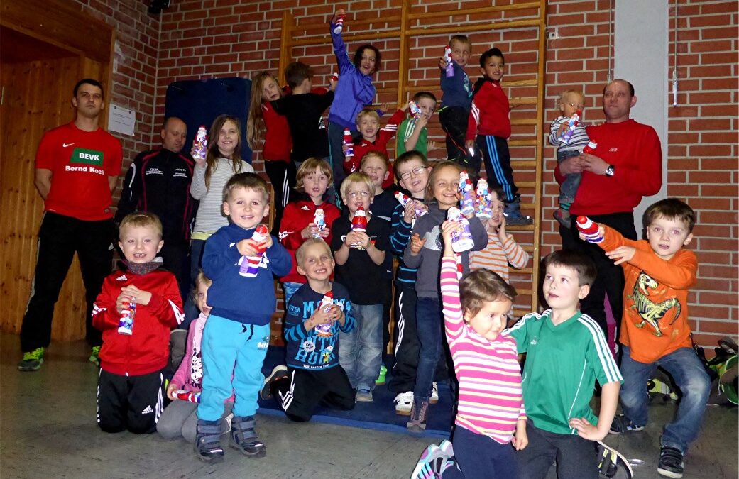 Weihnachtsfeier der Fußball-Bambinis