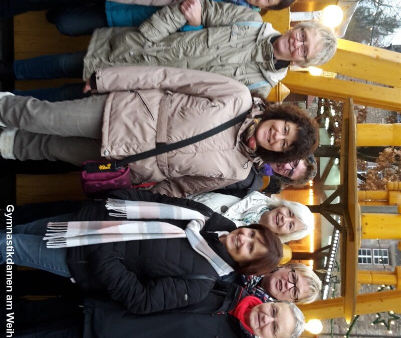 Weihnachtsfahrt-und feier der Gymnastikdamen