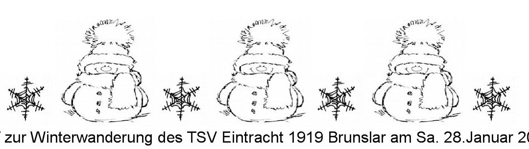 Schöne Winterwanderung unseres TSV