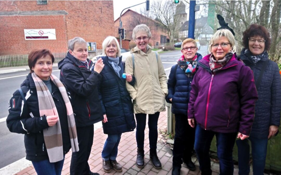 Neujahrswanderung unserer Gymnastikdamen
