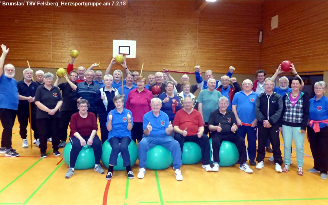 Koronare Herzsportgruppe hält sich fit