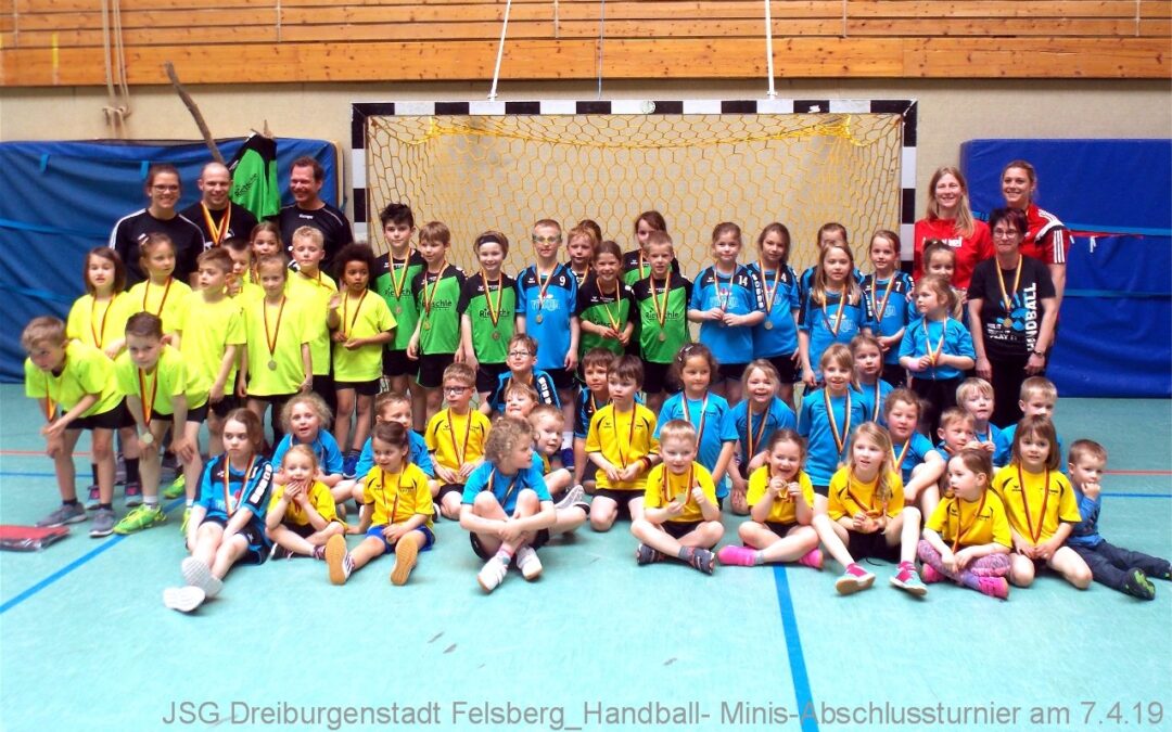 Handball Minis und Superminis 2018/19