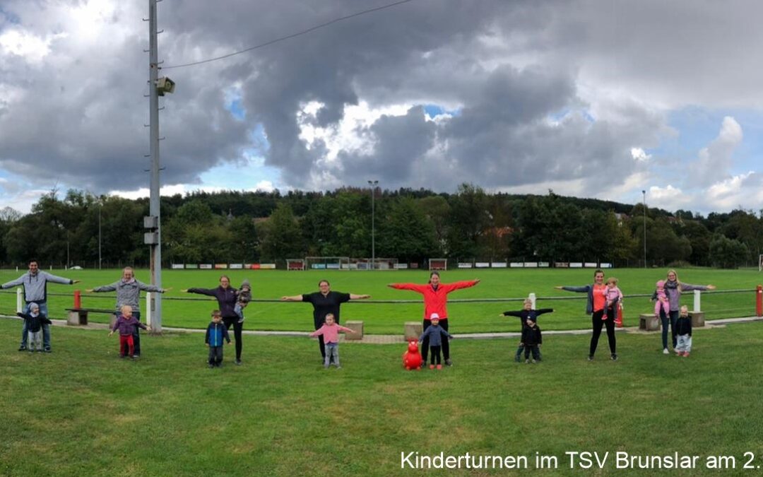 Kinderturnen läuft wieder