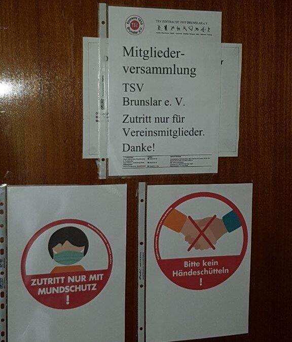 Jahreshauptversammlung 2020