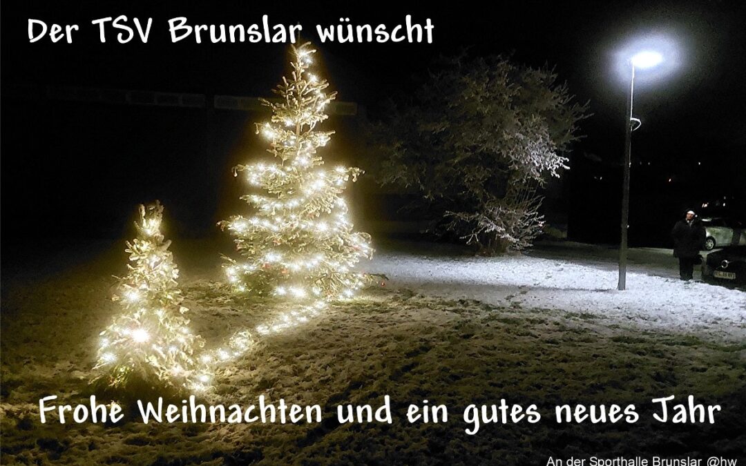 Weihnachtsgruß unseres TSV-Vorstandes
