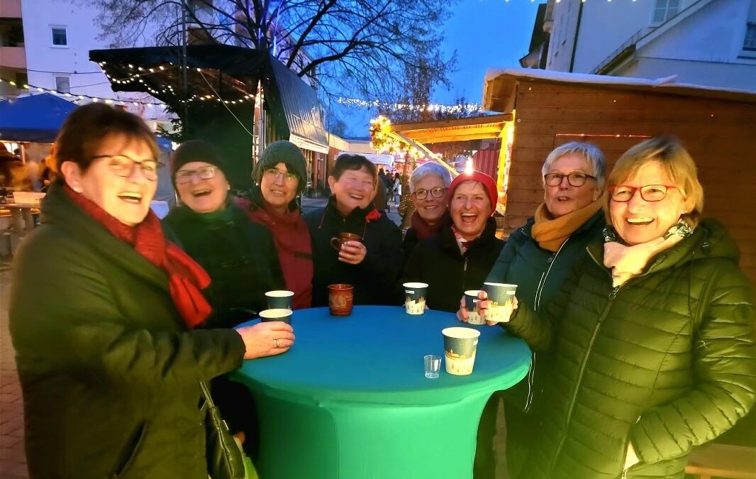 Walkinggruppe besuchte Weihnachtsmärkte