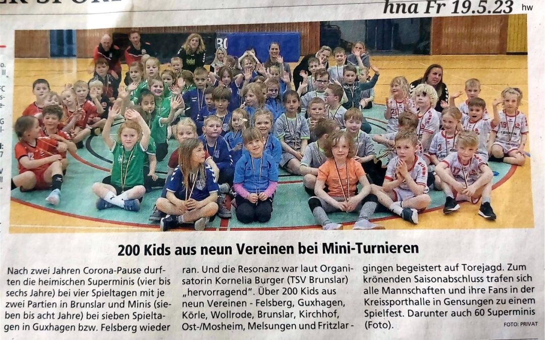 Handball Minis & Super Minis