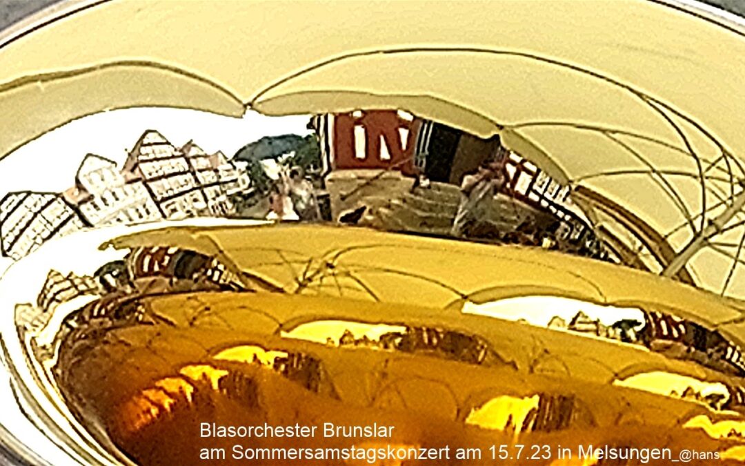 Blasorchester Brunslar musizierte in Melsungen