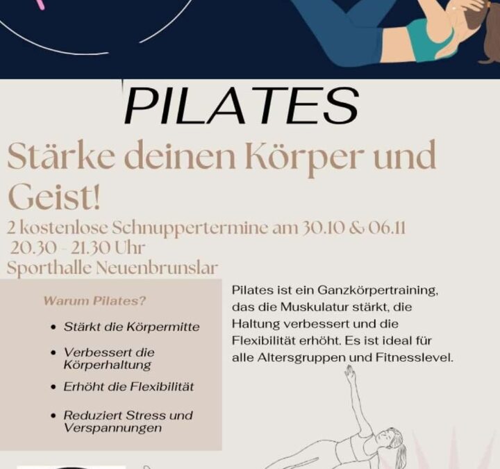 Schnupperkurs Pilates