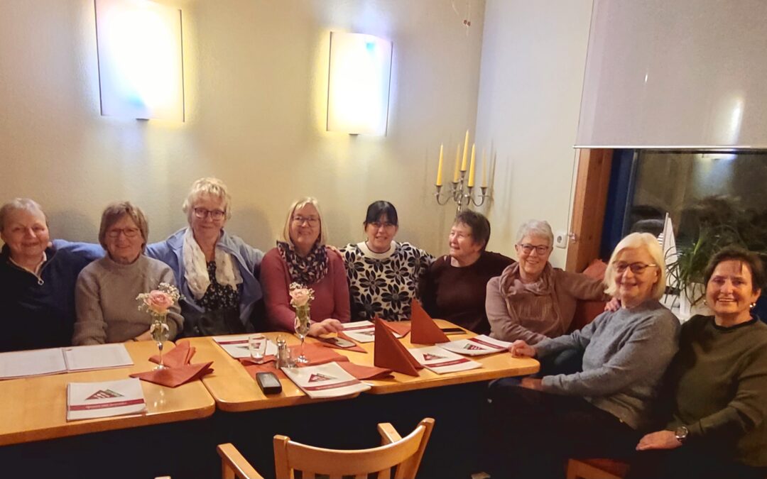 Weihnachtsfeier und Neujahrswanderung der Gymnastikgruppe
