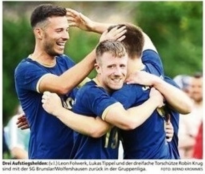 Fußballer gelingt Aufstieg zur Gruppenliga